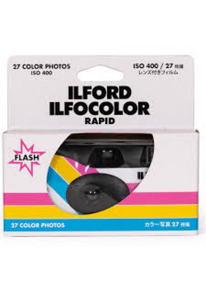 Ilford Ilfocolor Rapid Retro Edition Disposable Camera 